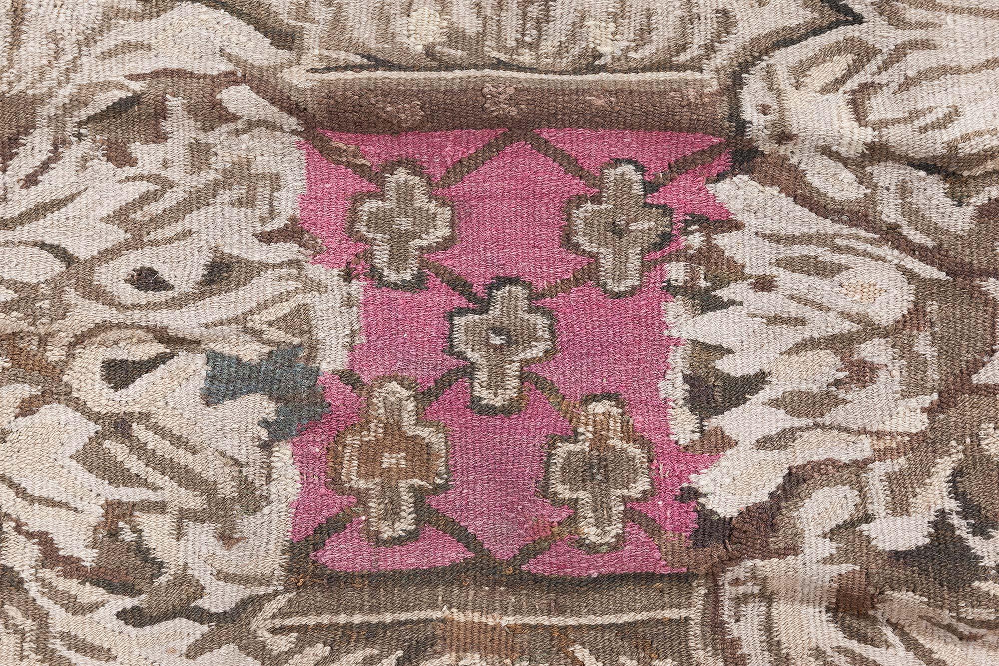 Doris Leslie Blau 19th Century Ukrainian Handwoven Wool Carpet For Sale 8