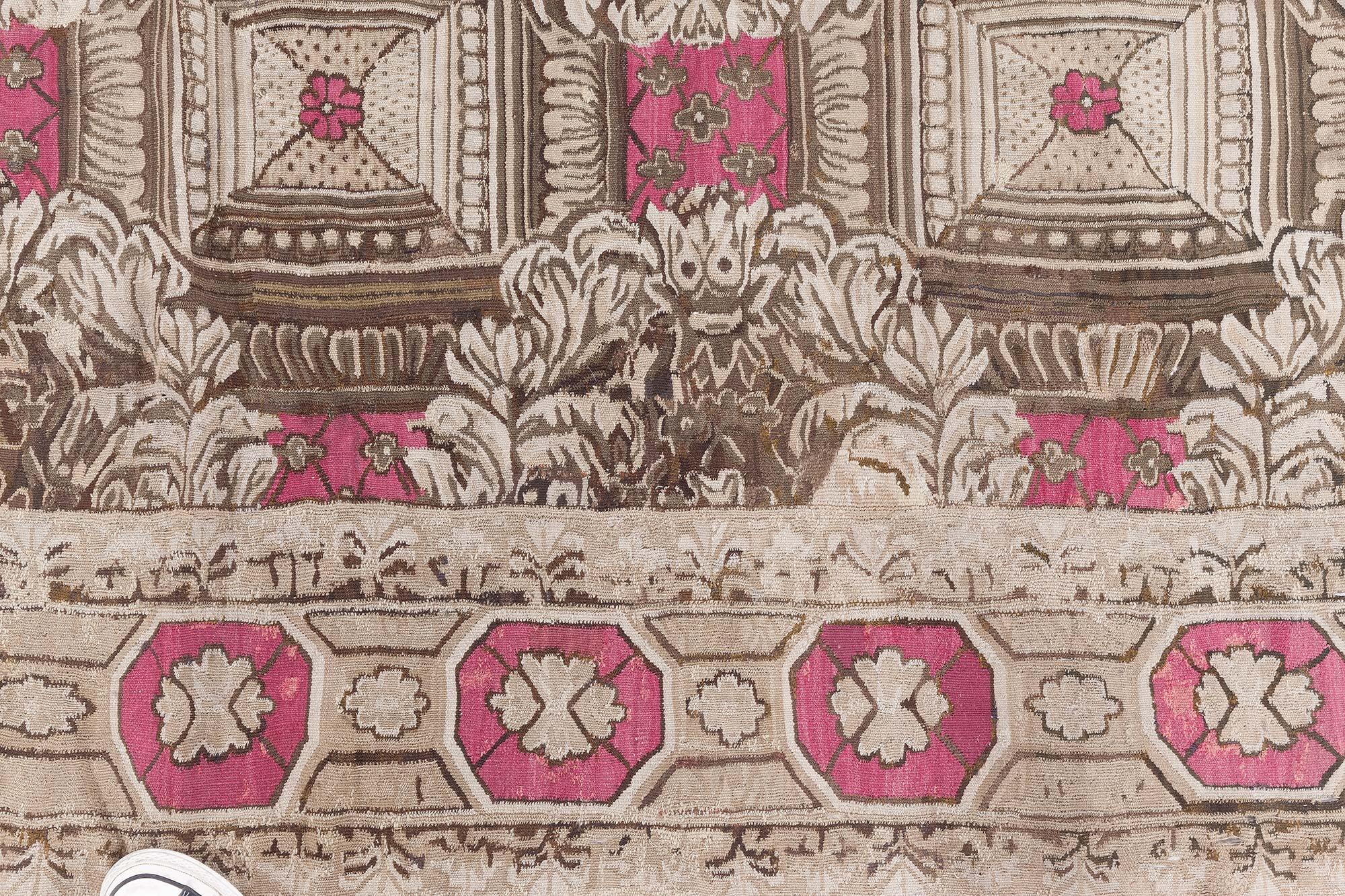 Doris Leslie Blau 19th Century Ukrainian Handwoven Wool Carpet For Sale 3
