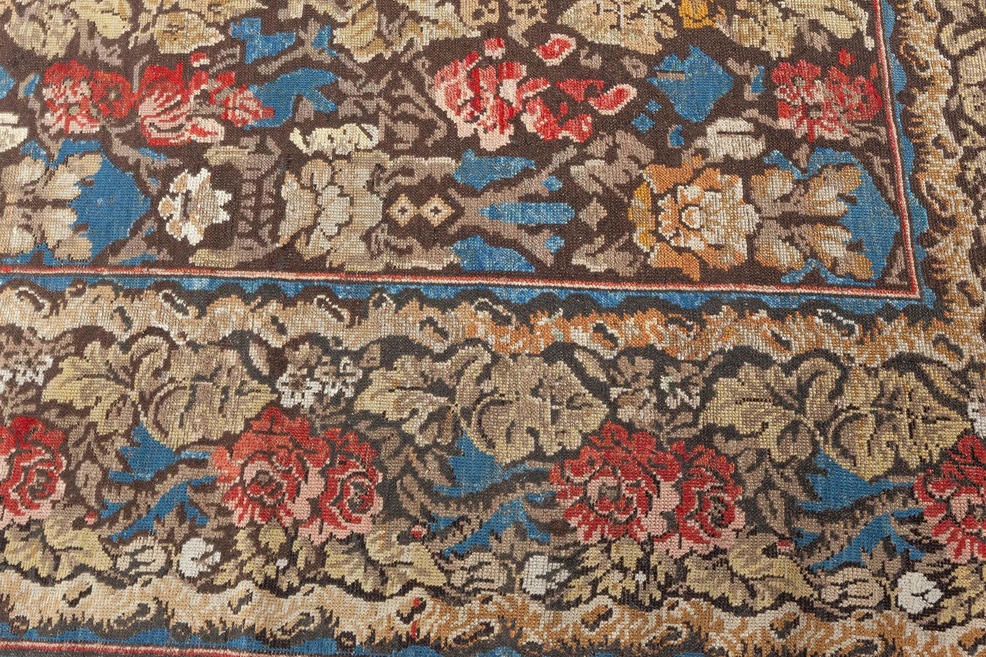 Antique Ukrainian Floral Rug, circa 1880
Size: 5'9