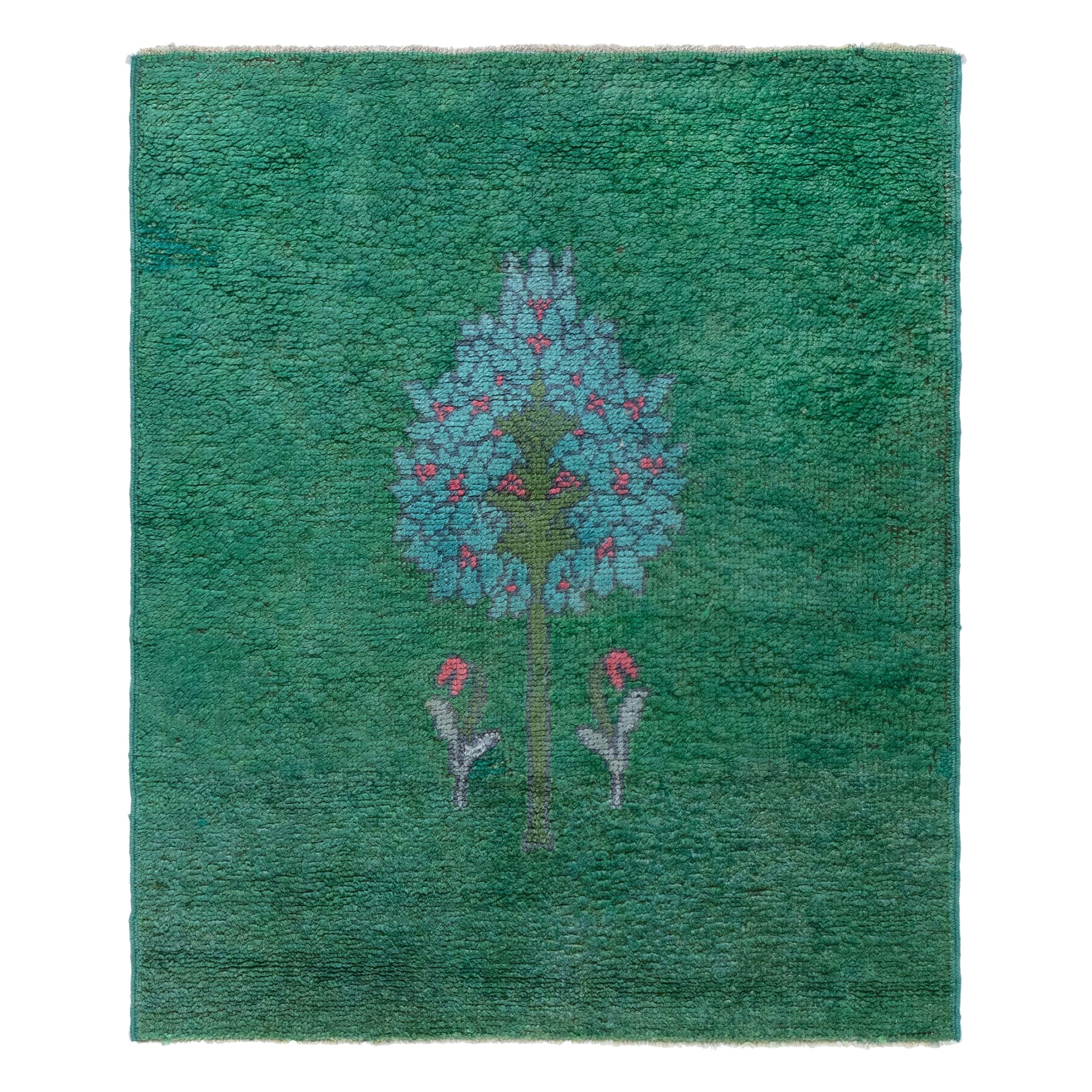 Doris Leslie Blau Antique 1880s Donegal Rug Fragment by C.F.A. Voysey For Sale