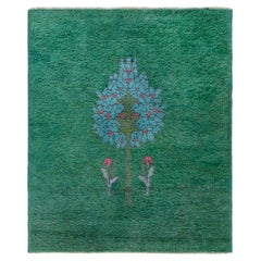Doris Leslie Blau Antique 1880s Donegal Rug Fragment by C.F.A. Voysey