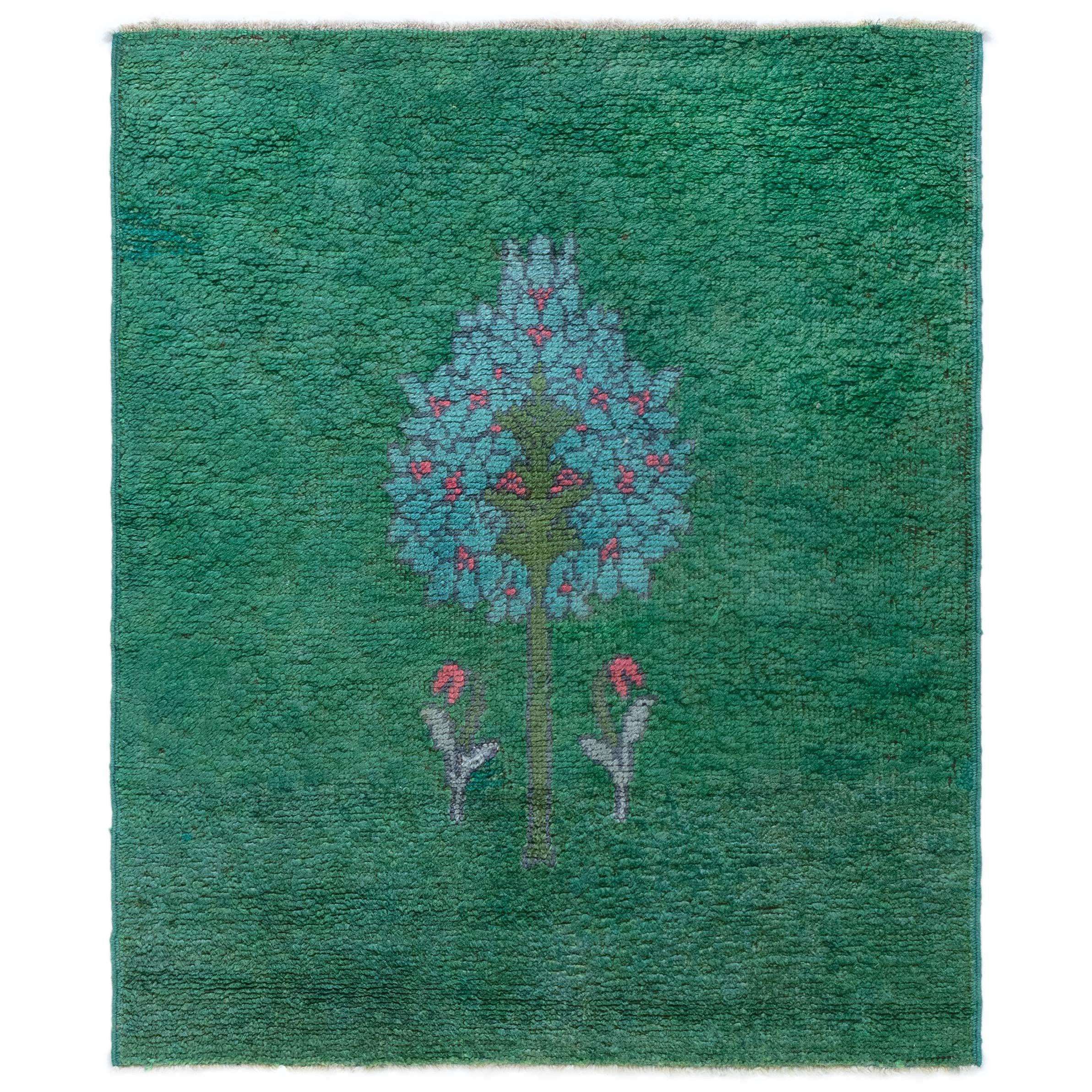 Doris Leslie Blau Antique 1880s Donegal Rug Fragment by C.F.A. Voysey For Sale