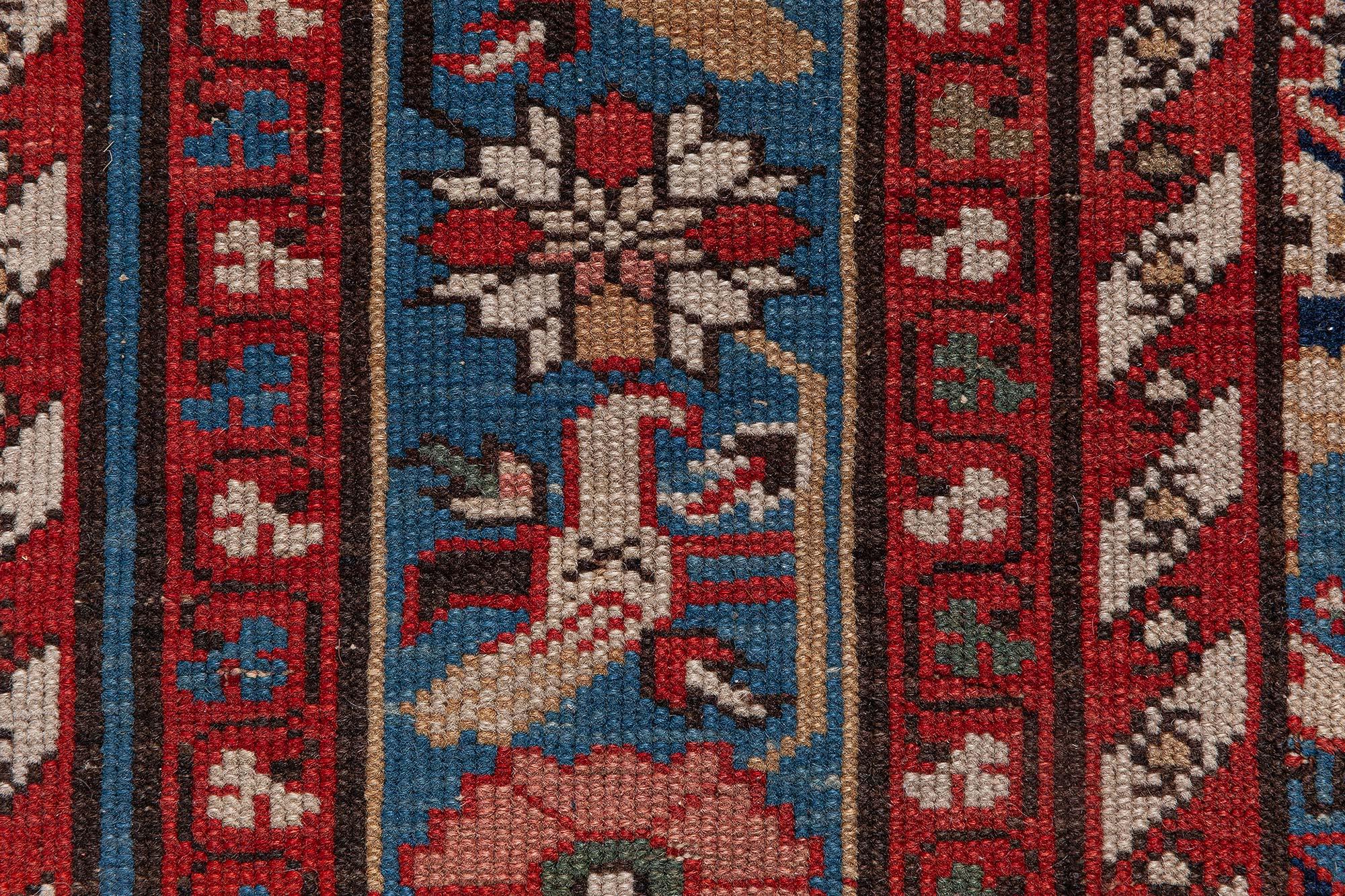 Doris Leslie Blau Antique 19th Century Caucasian Runner For Sale 2