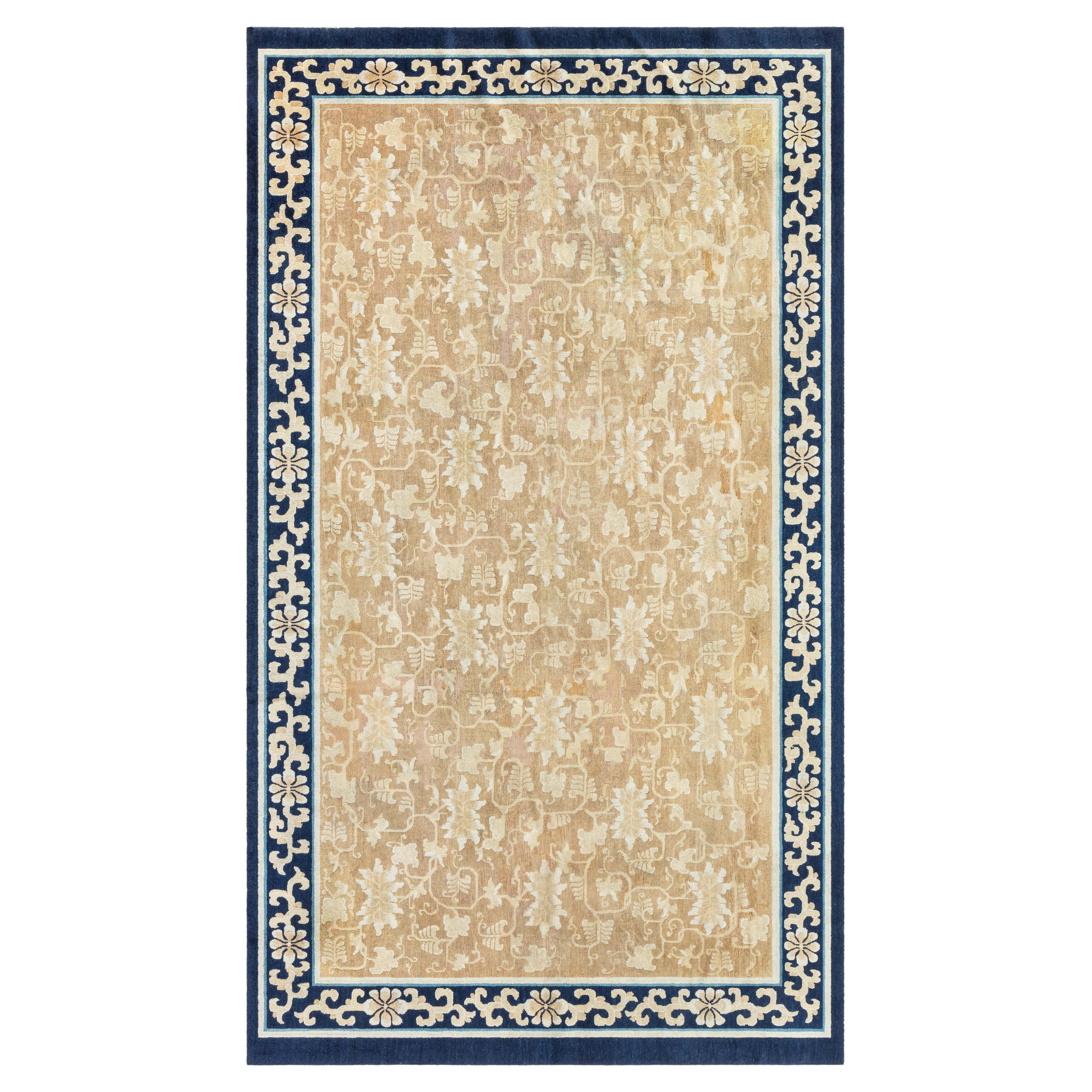 Doris Leslie Blau Antique 19th-Century Chinese Botanic Rug