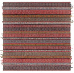 Doris Leslie Blau Antique Allover Floral Brown Hand-Knotted Carpet - c. 1900