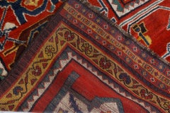 Doris Leslie Blau Antique Allover Geometric Hand-Knotted Rug In Ivory - c. 1880
