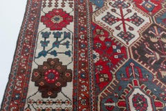 Doris Leslie Blau Antique Allover Geometric Ivory Hand-Knotted Carpet - c. 1880