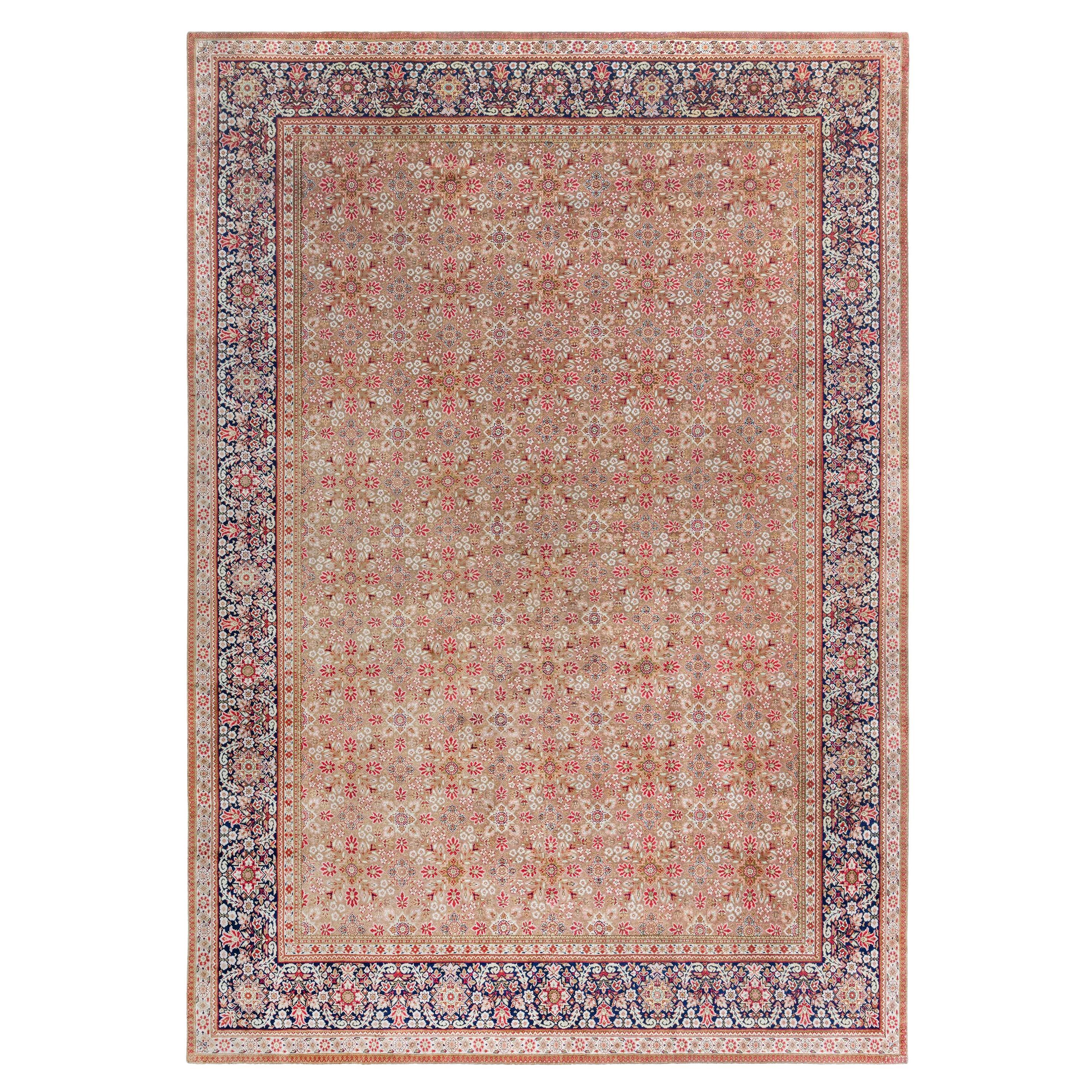 Doris Leslie Blau Antique Antique English Wilton Rug, Circa 1900 (Size Adjusted)