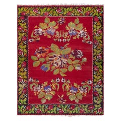 Doris Leslie Blau Antique Bessarabian Red Rug