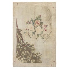 Doris Leslie Blau Antique Bessarabian Russian Soft Beige Flatweave Carpet
