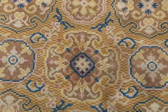 Doris Leslie Blau Antique Bessarabian Russian Warm Tan Flatweave Rug - c. 1880