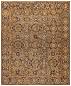 Doris Leslie Blau Antique Bessarabian Russian Warm Tan Flatweave Rug - c. 1880