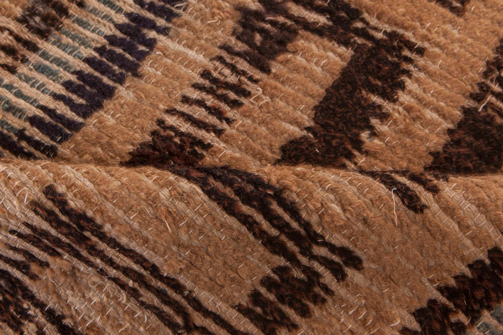 Mongolie Doris Leslie Blau Antique Mongolian Handwoven Wool Rugs by Doris Leslie Blau en vente
