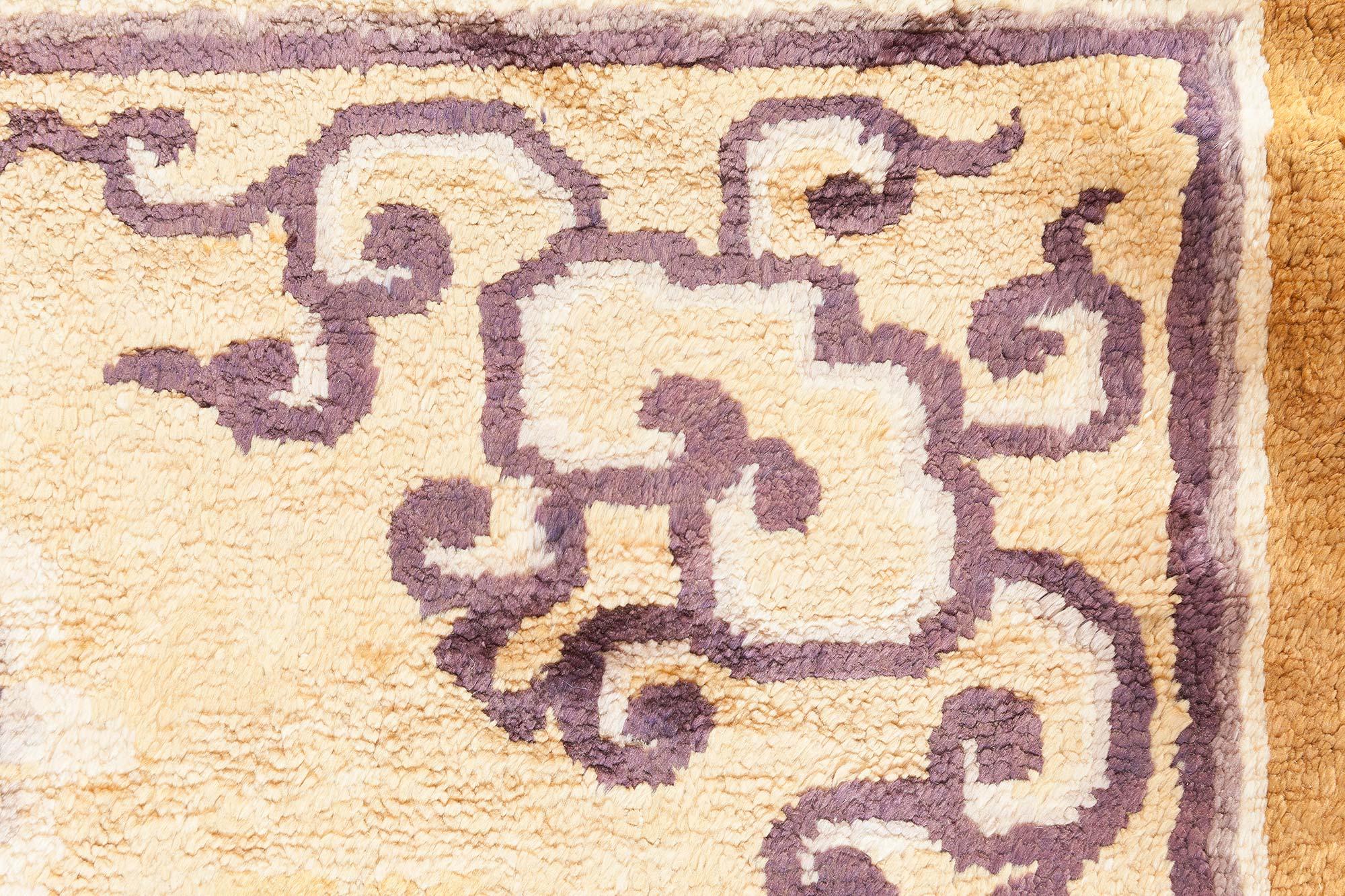 Noué à la main Doris Leslie Blau Tapis chinois ancien en vente