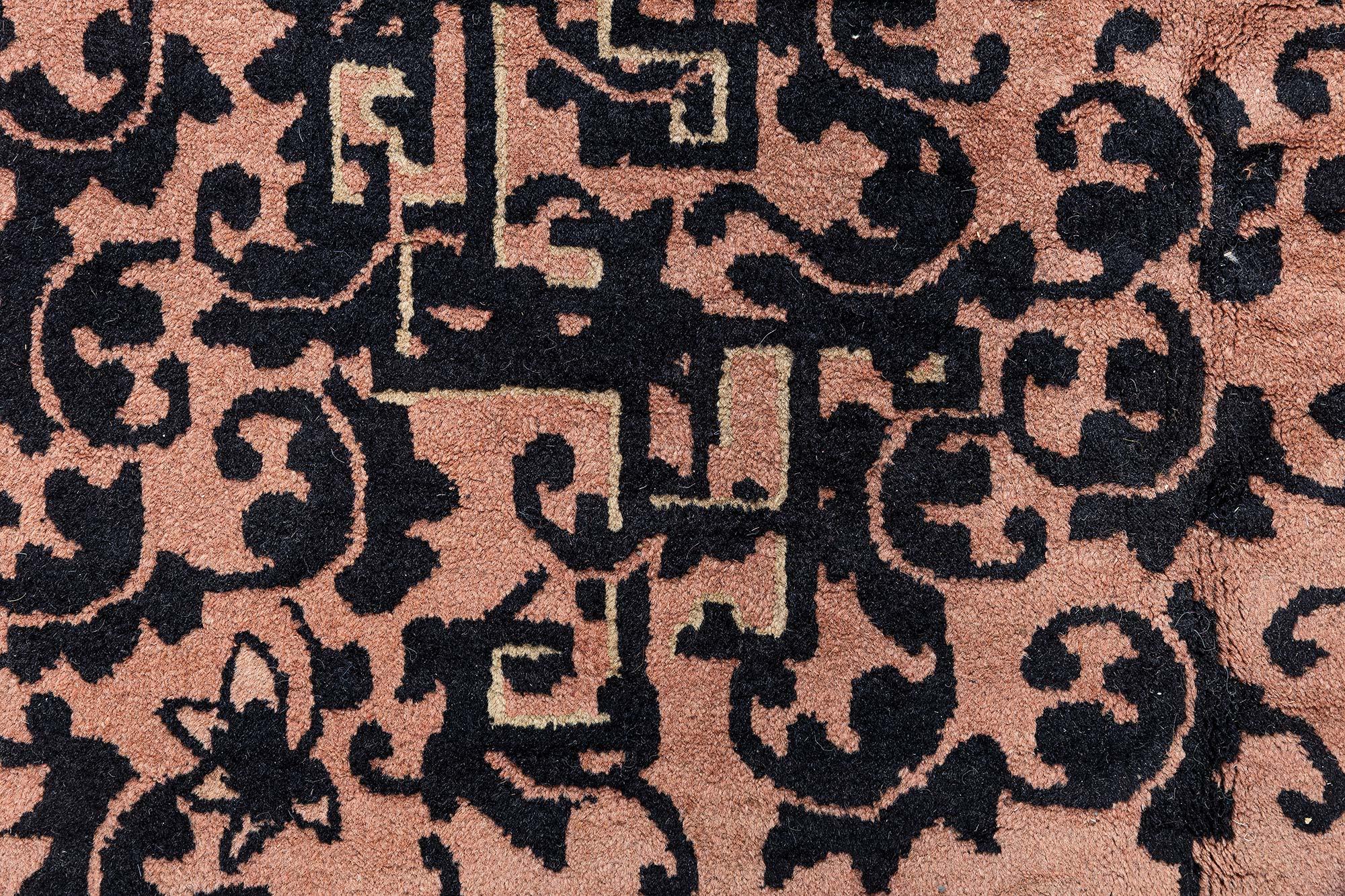 Noué à la main Doris Leslie Blau Tapis chinois ancien en vente