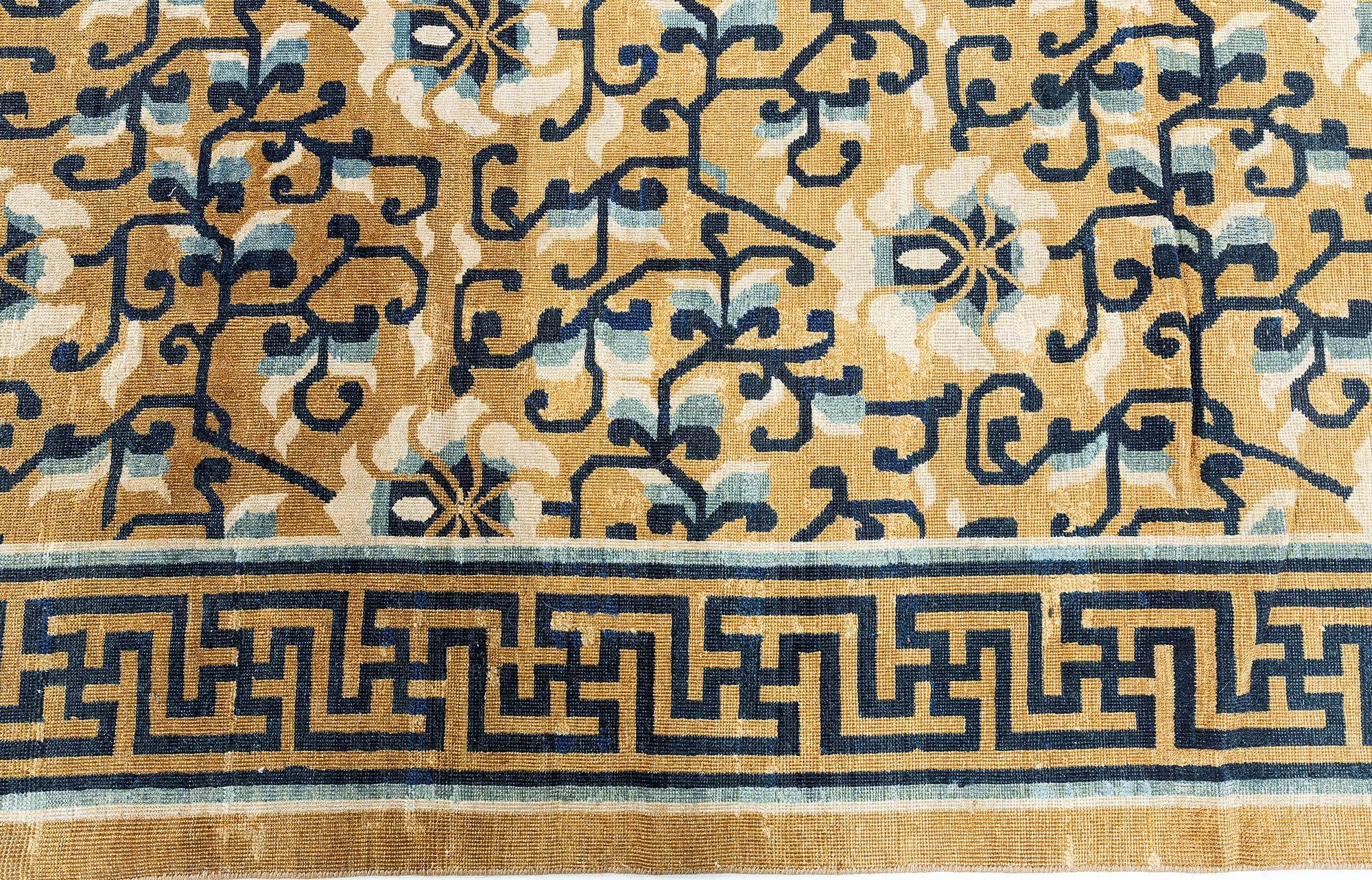 Doris Leslie Blau Tapis chinois ancien de Samarkand en vente 1