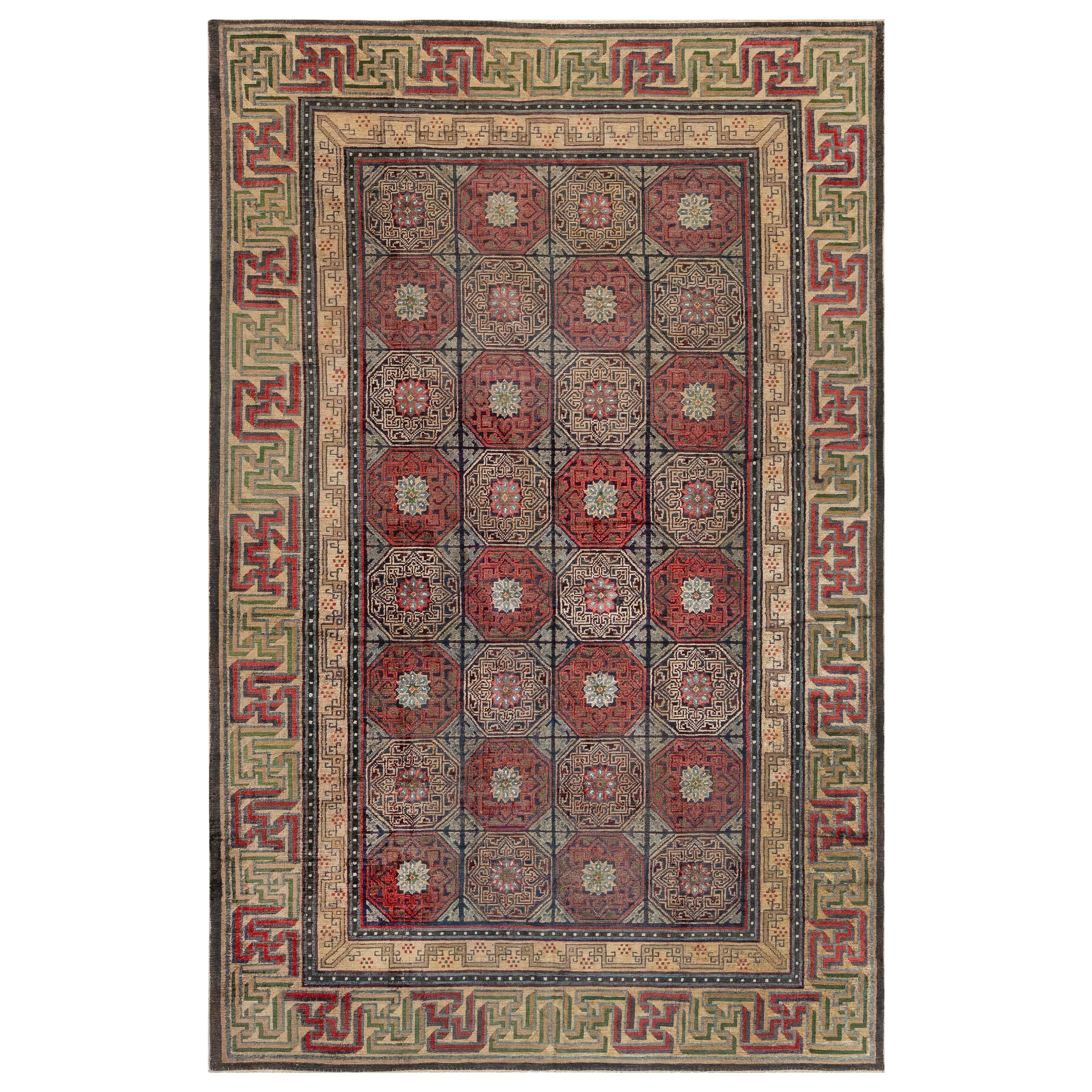 Doris Leslie Blau Tapis de soie chinois ancien
