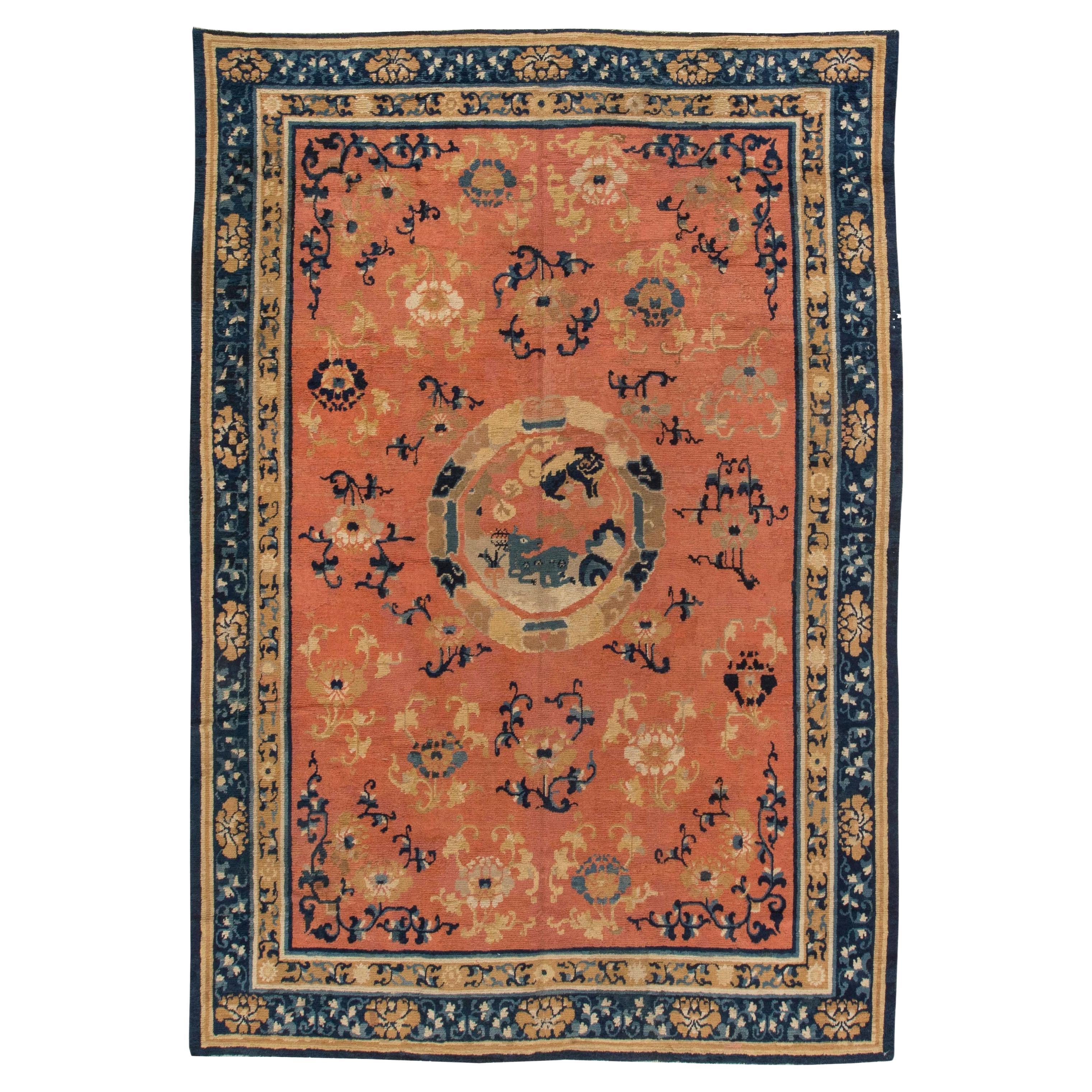 Doris Leslie Blau Antique Chinese Silk Rug