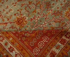 Doris Leslie Blau Antique Decorative Turkish Oushak Rug