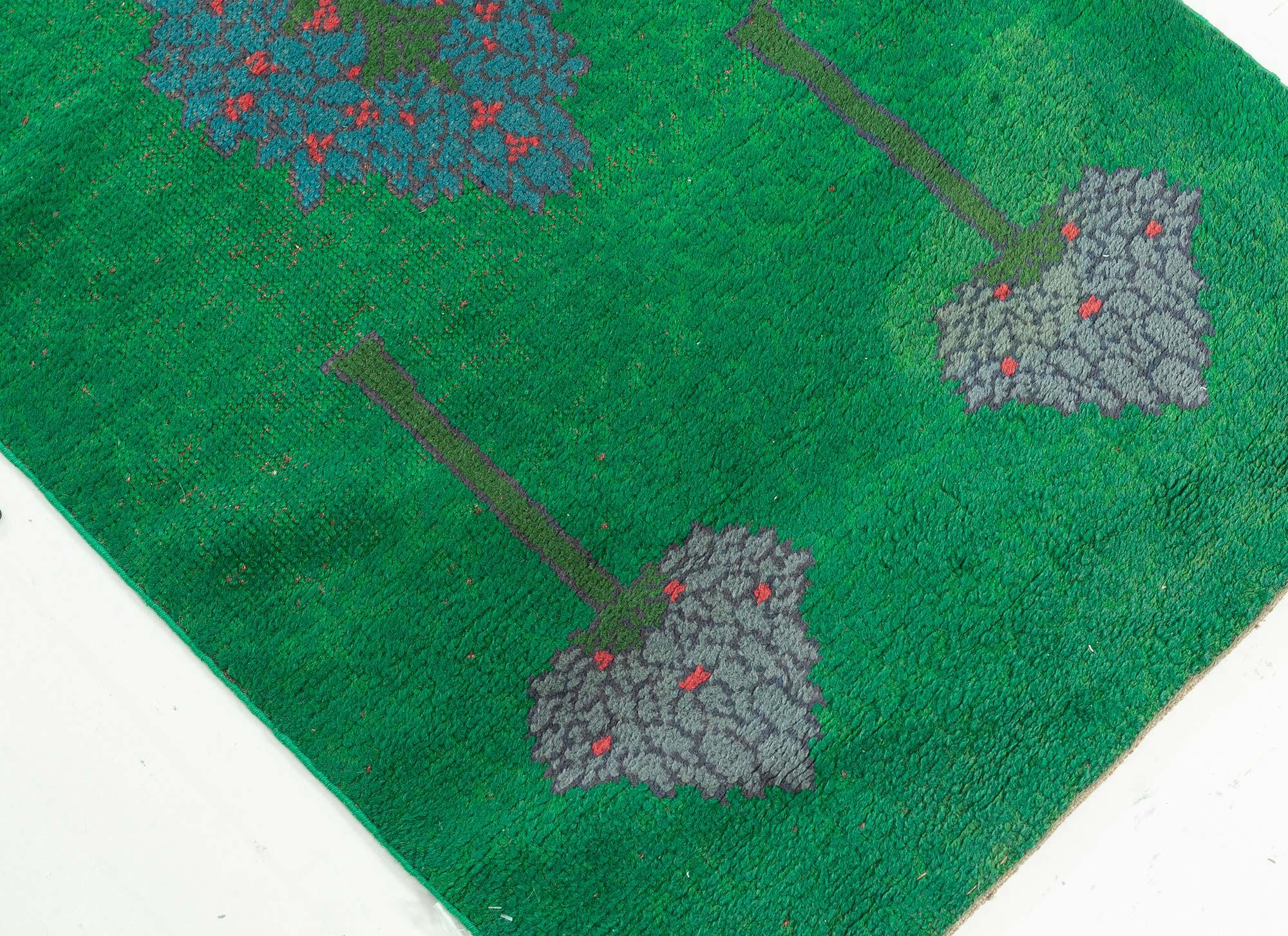 XIX secolo Doris Leslie Blau Antique Donegal di C.F.A. Runner (Frammento) in vendita