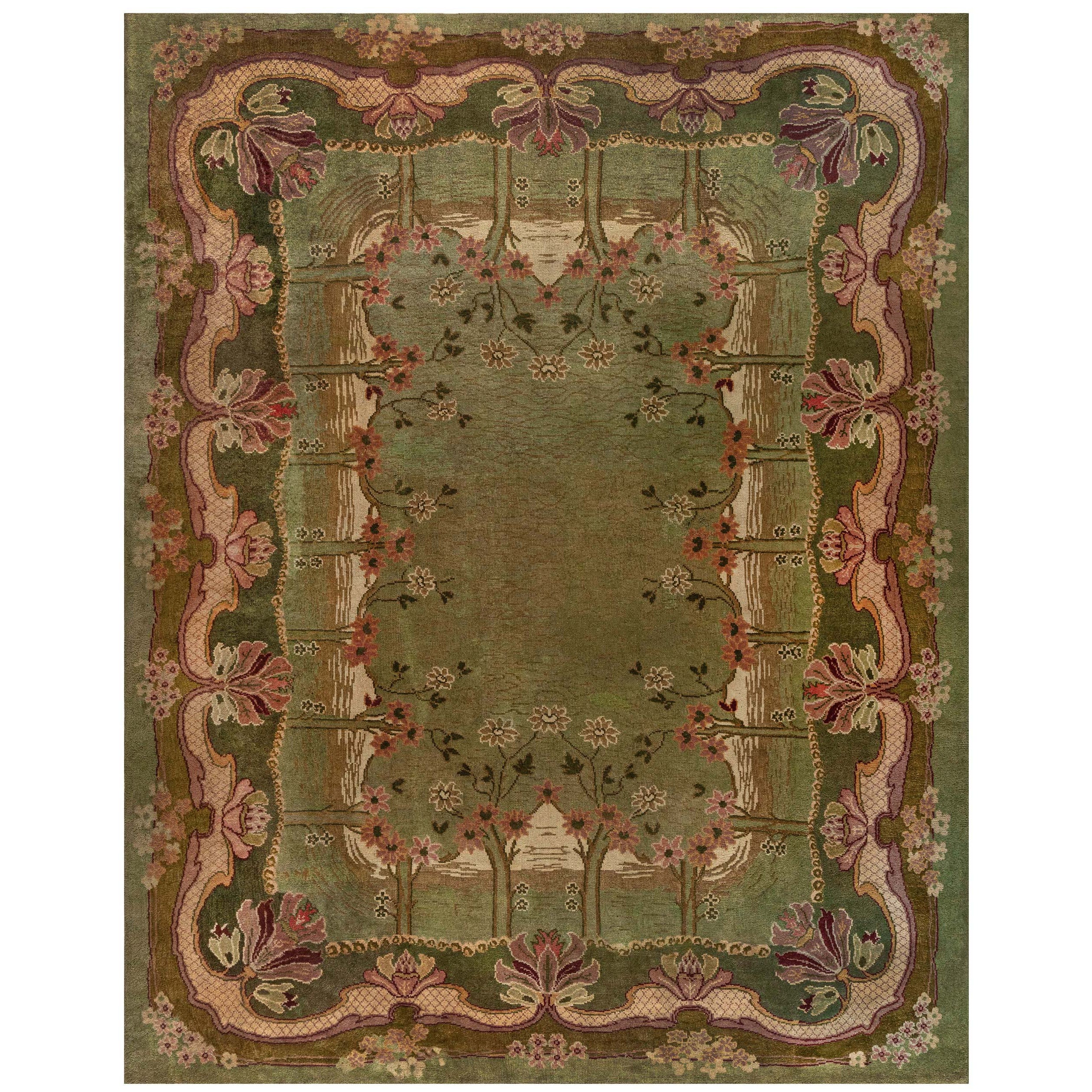 Doris Leslie Blau Antique English Arts 
Crafts Wool Rug by C.F.A. Voysey