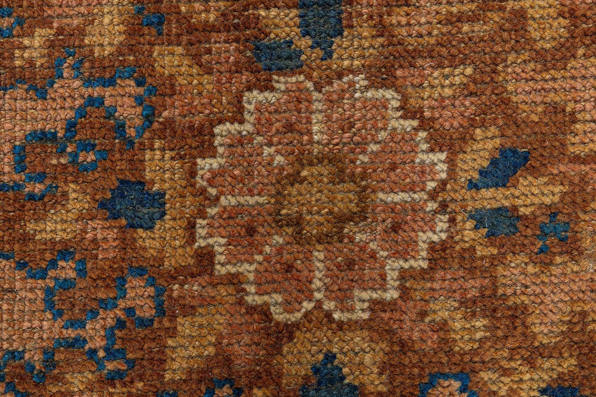 20th Century Doris Leslie Blau Antique English Axminster Rug For Sale