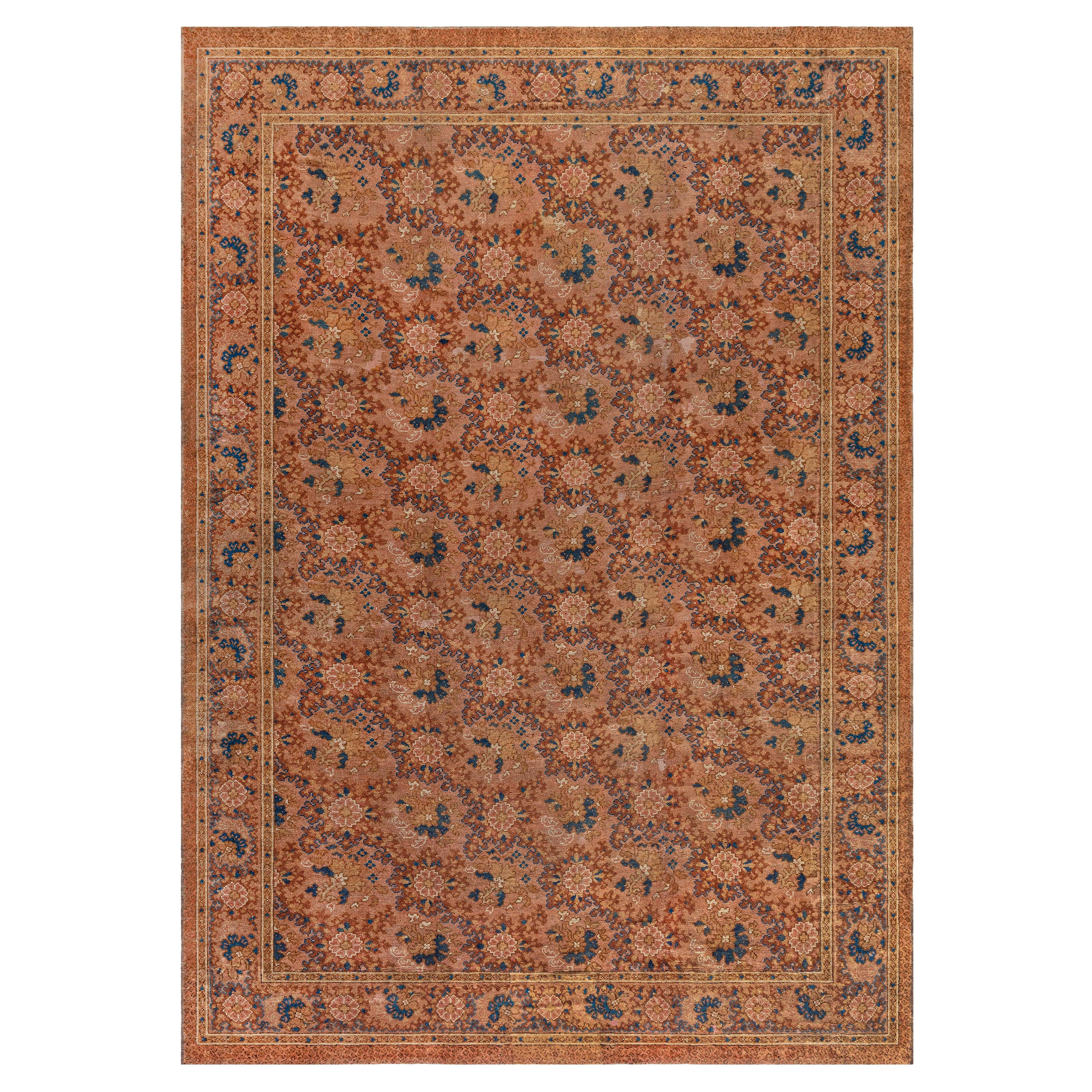 Doris Leslie Blau Antique English Axminster Rug
