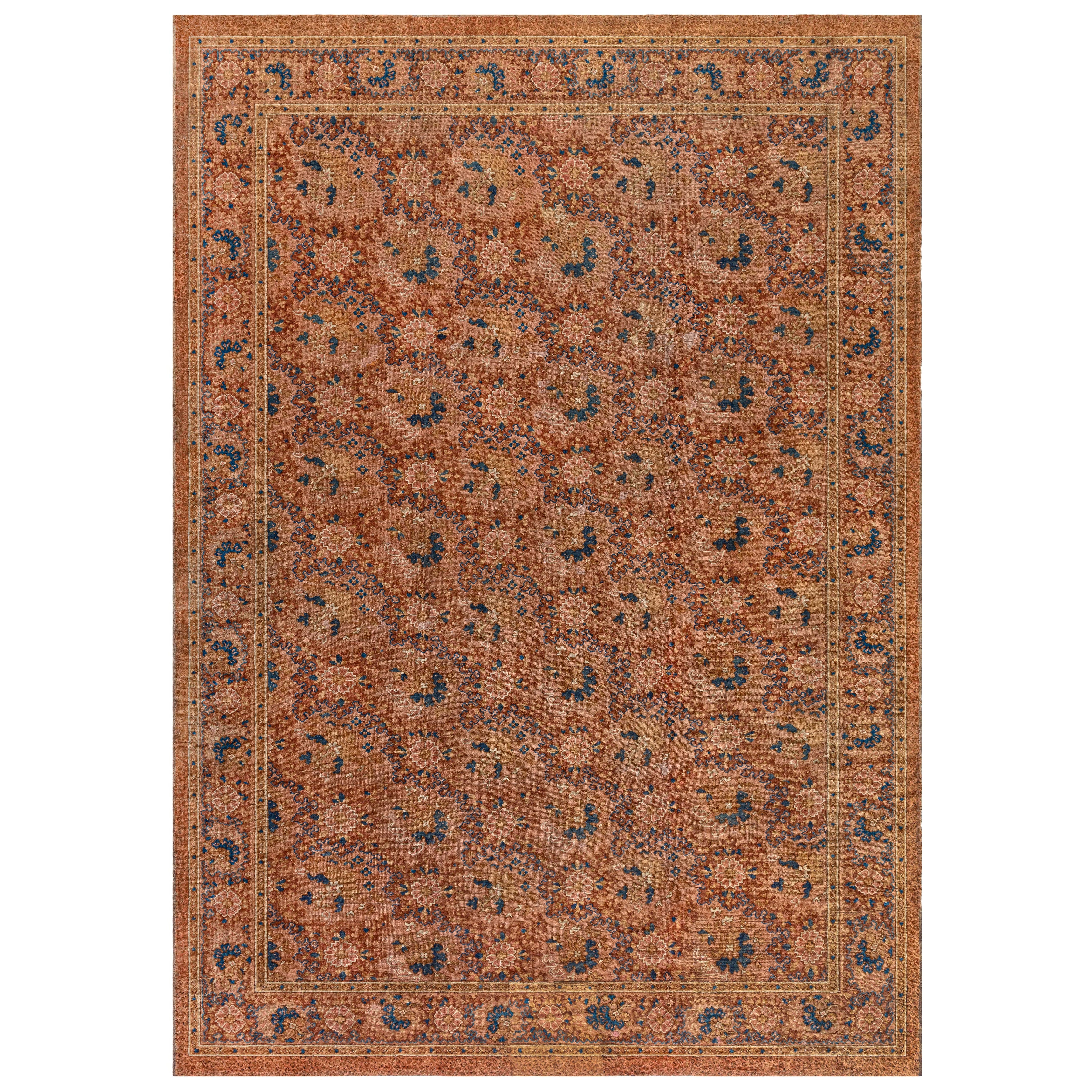 Doris Leslie Blau Antique English Axminster Rug