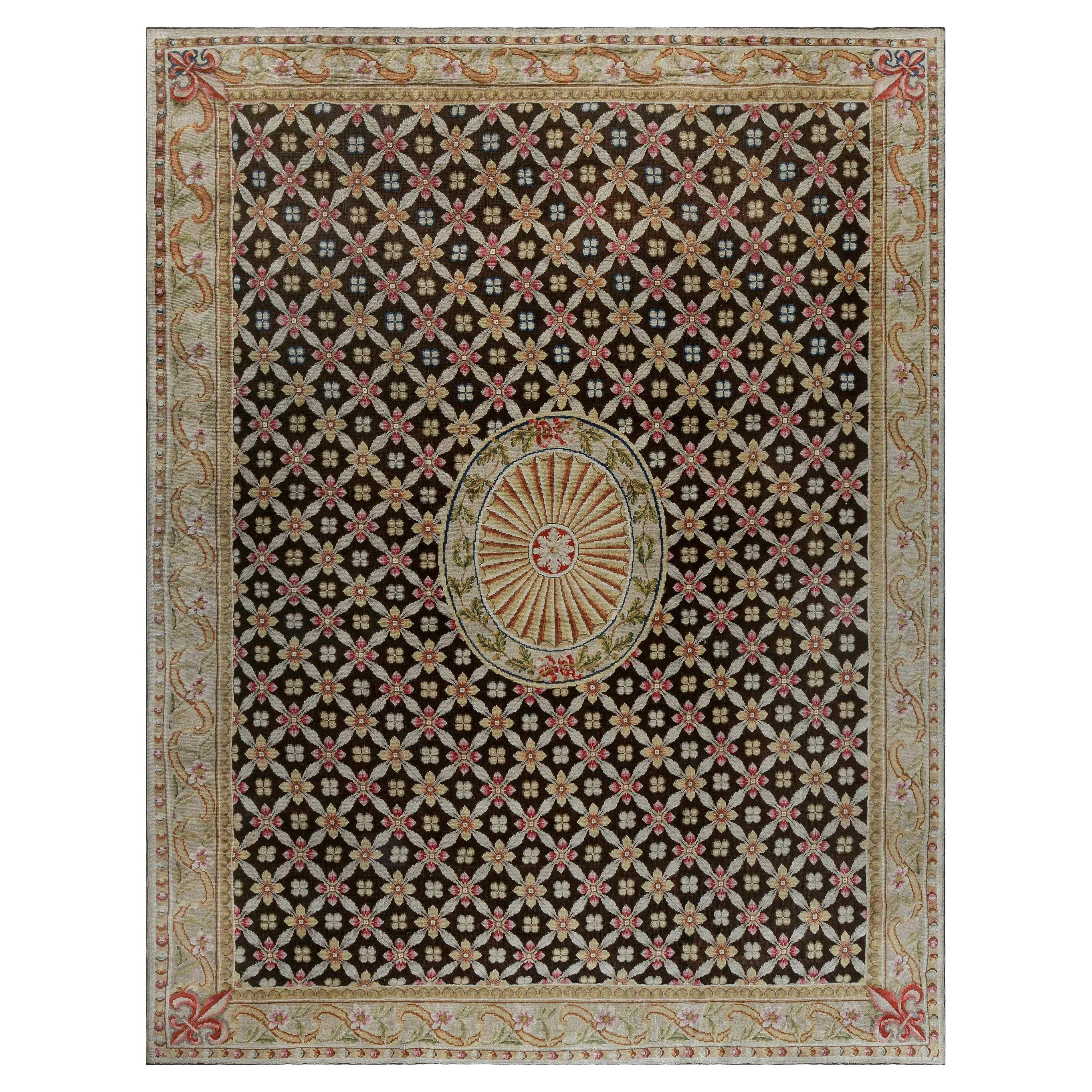 Doris Leslie Blau Antique English Axminster Rug