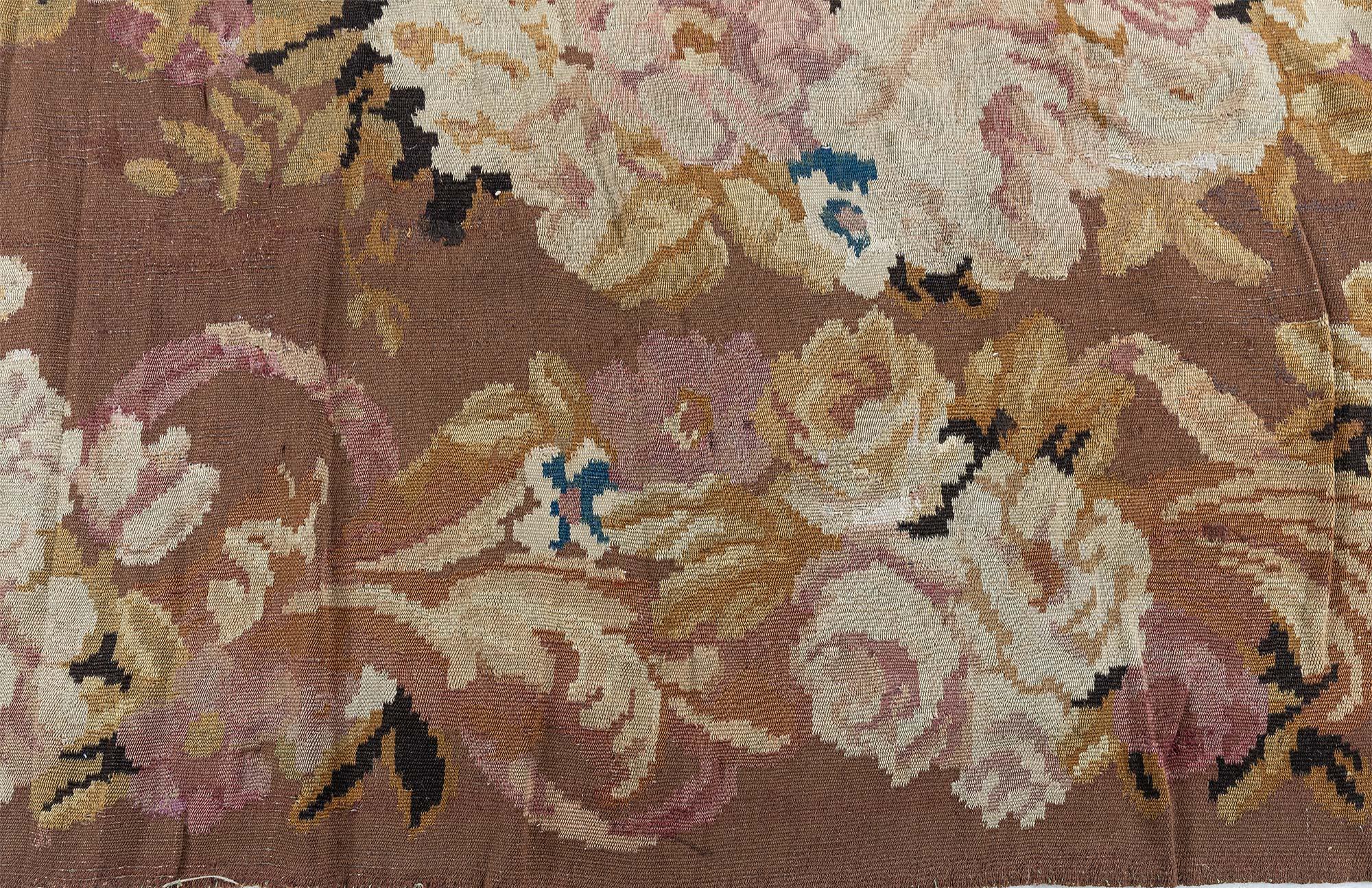 20ième siècle Doris Leslie Blau Tapis d'Aubusson Antique French en vente
