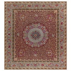 Doris Leslie Blau Antique French Aubusson Rug