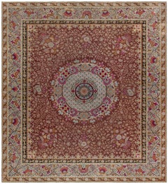 Doris Leslie Blau Antique French Aubusson Rug