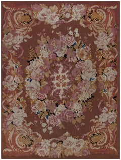 Doris Leslie Blau Antique French Aubusson Rug