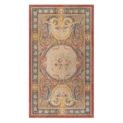 Doris Leslie Blau Tapis de Savonnerie classique français du début du 20e siècle