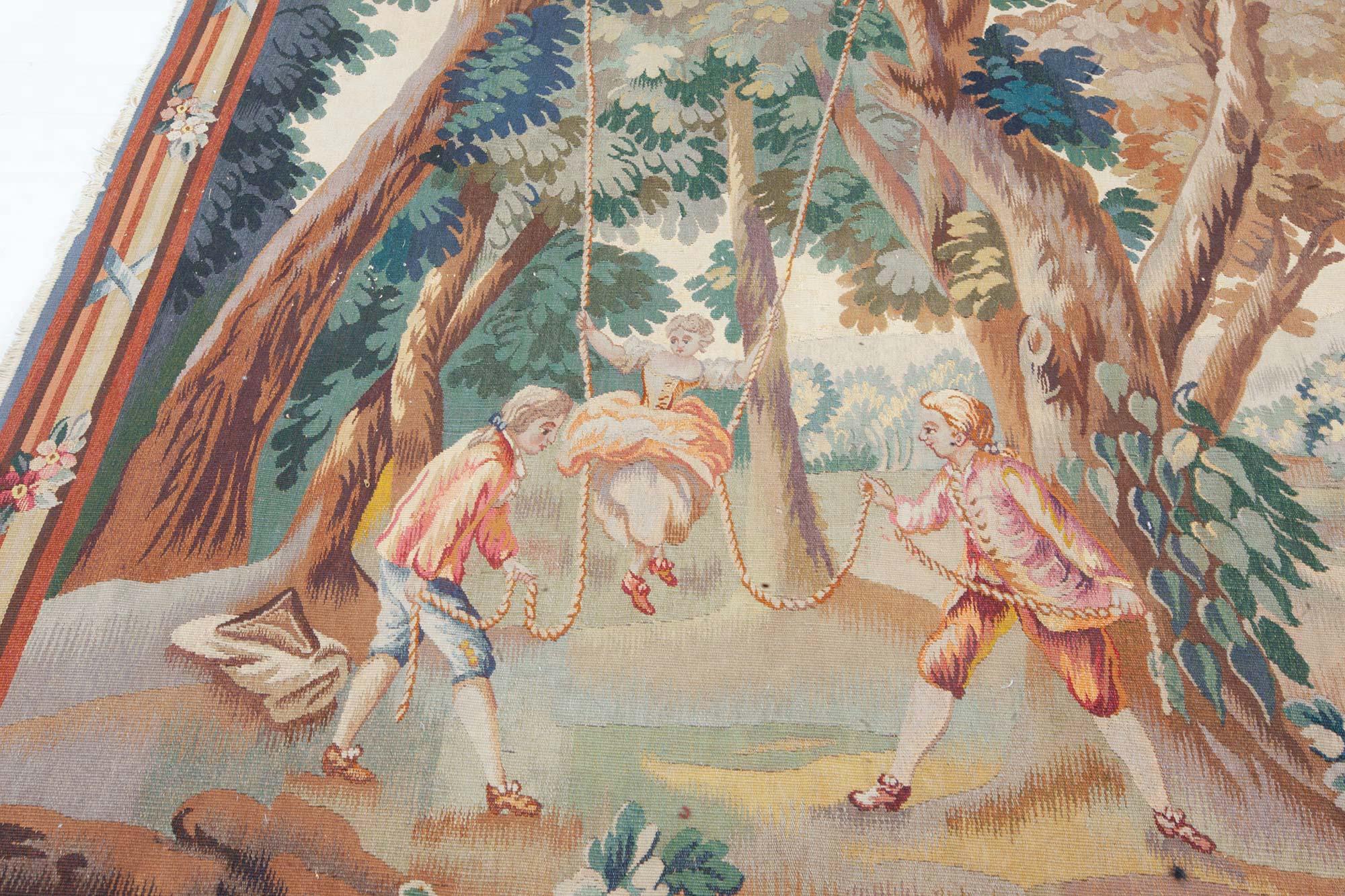 Doris Leslie Blau Antique French Tapestry In Good Condition For Sale In New York, NY