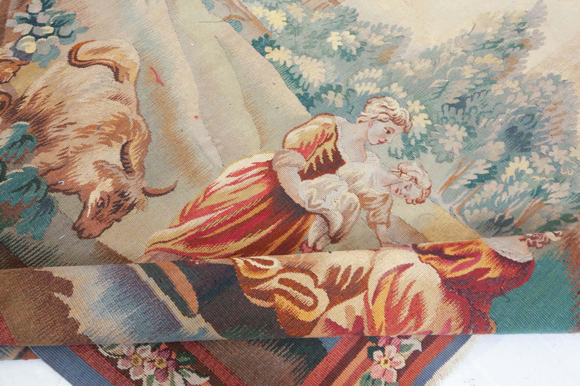 Doris Leslie Blau Antique French Tapestry For Sale 2