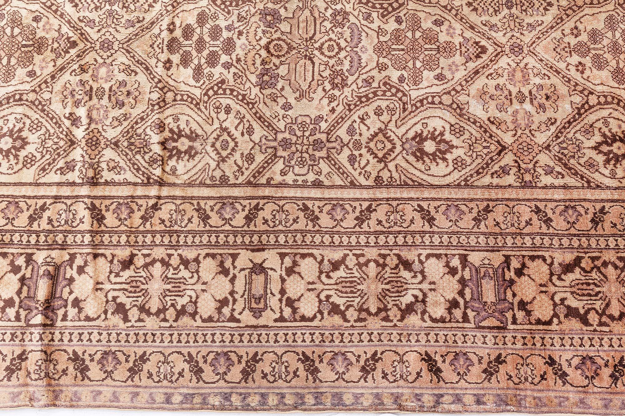 Alfombra Doris Leslie Blau Antique Indian Amritsar Brown Indio en venta