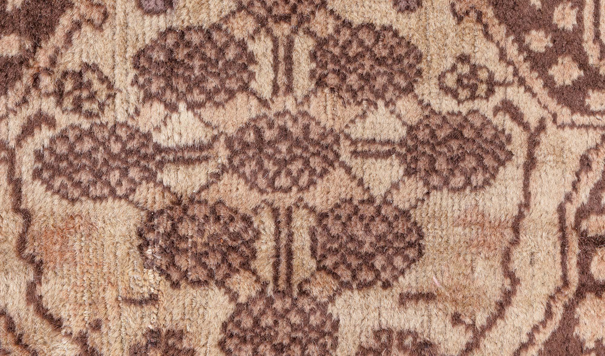Alfombra Doris Leslie Blau Antique Indian Amritsar Brown en venta 1