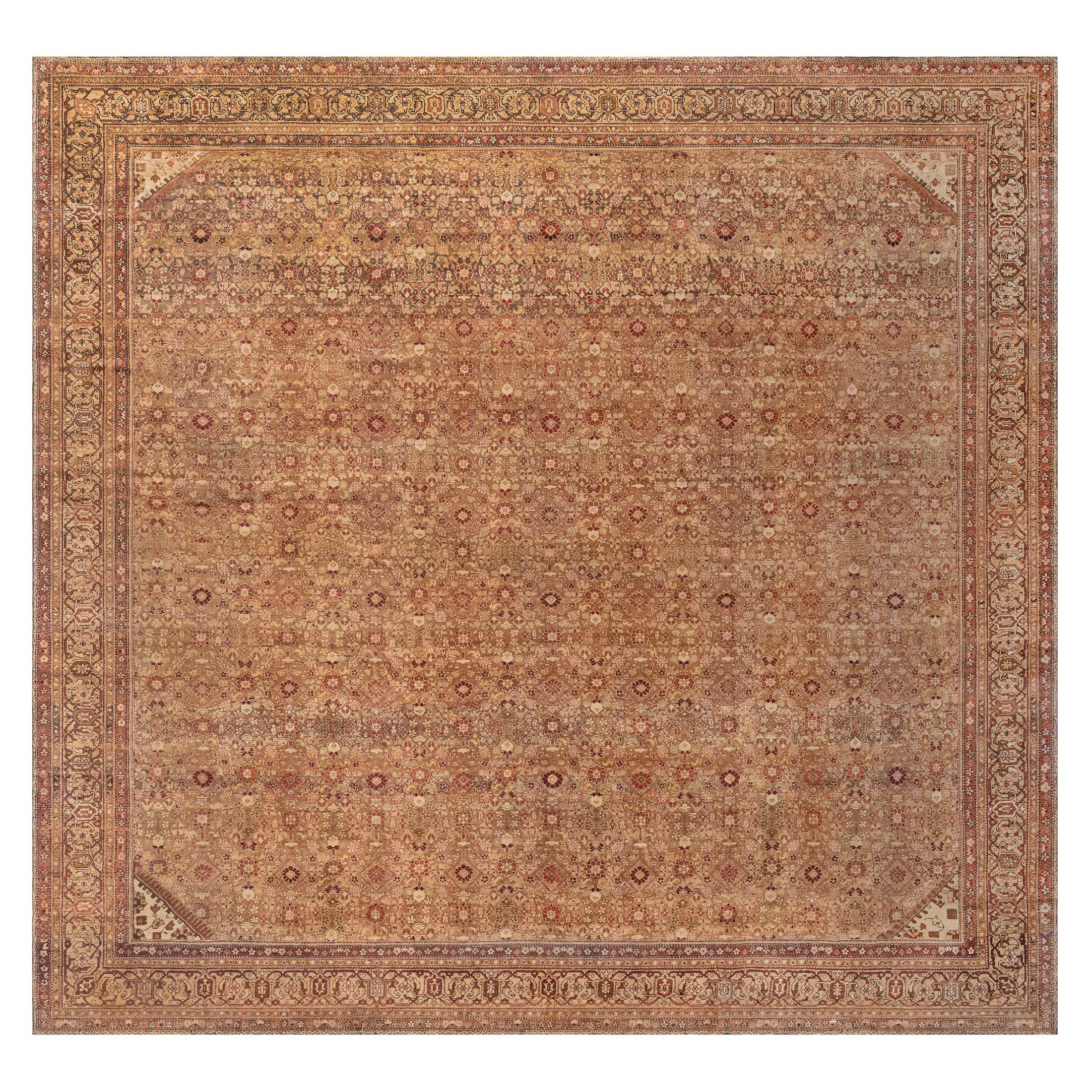 Tappeto Doris Leslie Blau Antico Indiano Amritsar (Dimensioni adattate) in vendita