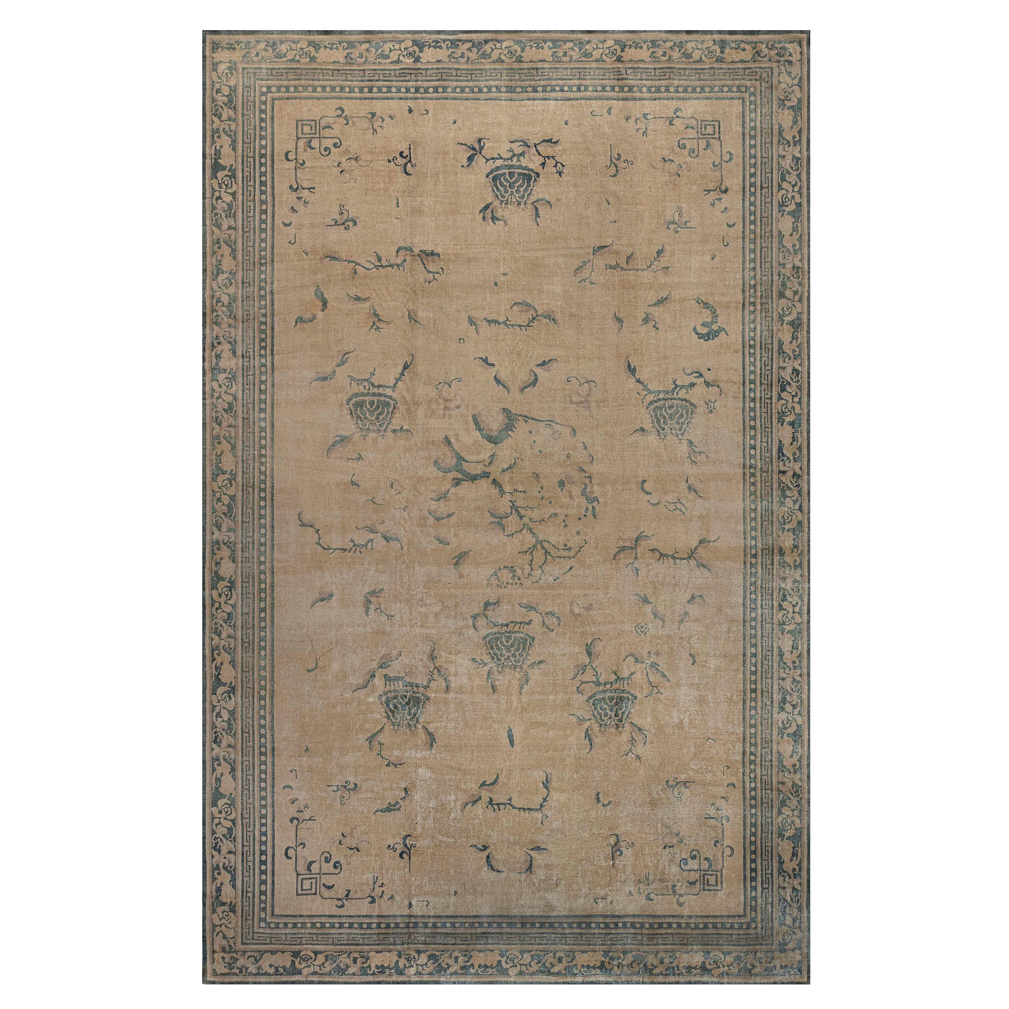 Tappeto Doris Leslie Blau, antico tappeto indiano in lana fatto a mano