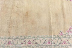 Doris Leslie Blau Antique Indian Floral Rug - c. 1935 by Doris Leslie Blau