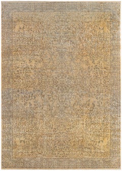 Doris Leslie Blau Antique Indian Oversized Tan With Taupe Carpet - c. 1920