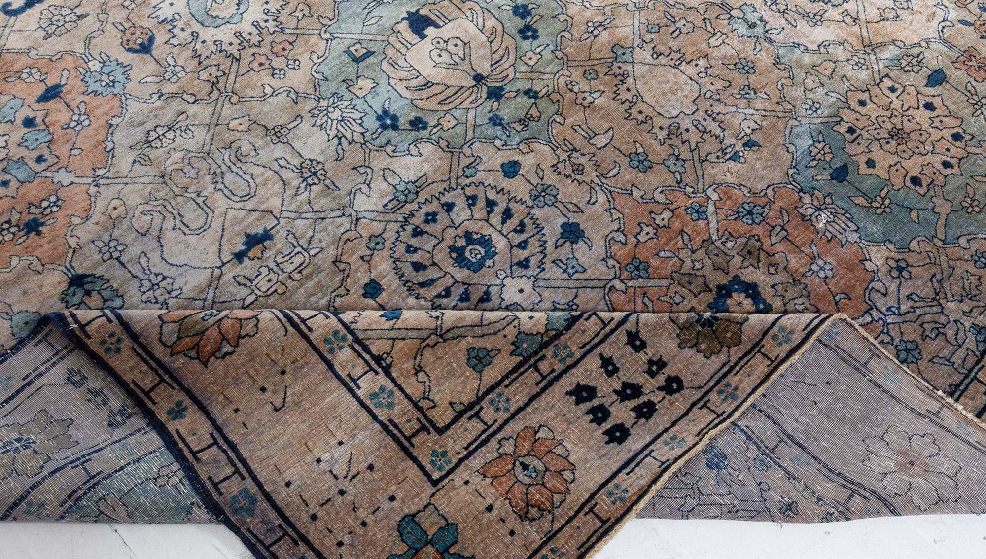 Doris Leslie Blau Antique Indian Rug For Sale 1