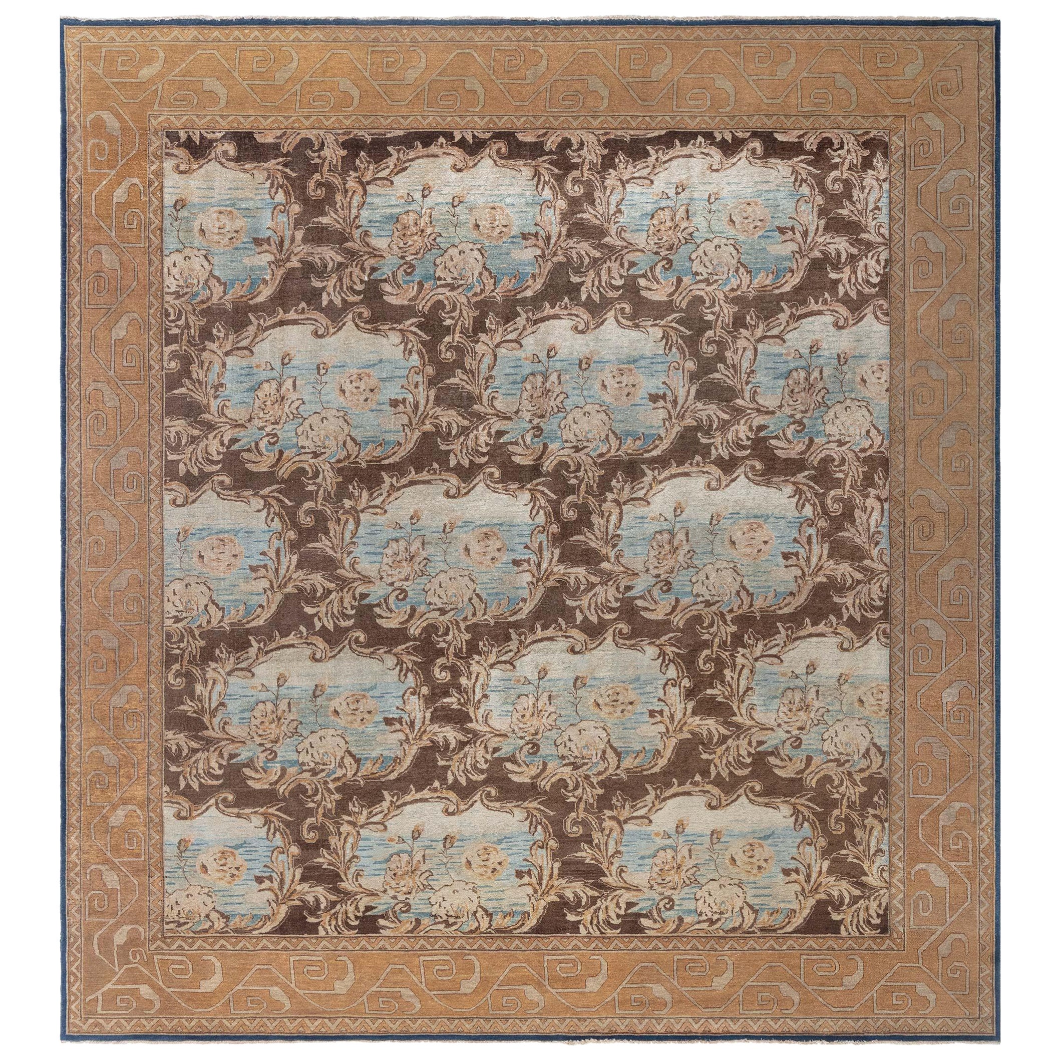 Tappeto indiano antico Doris Leslie Blau in vendita