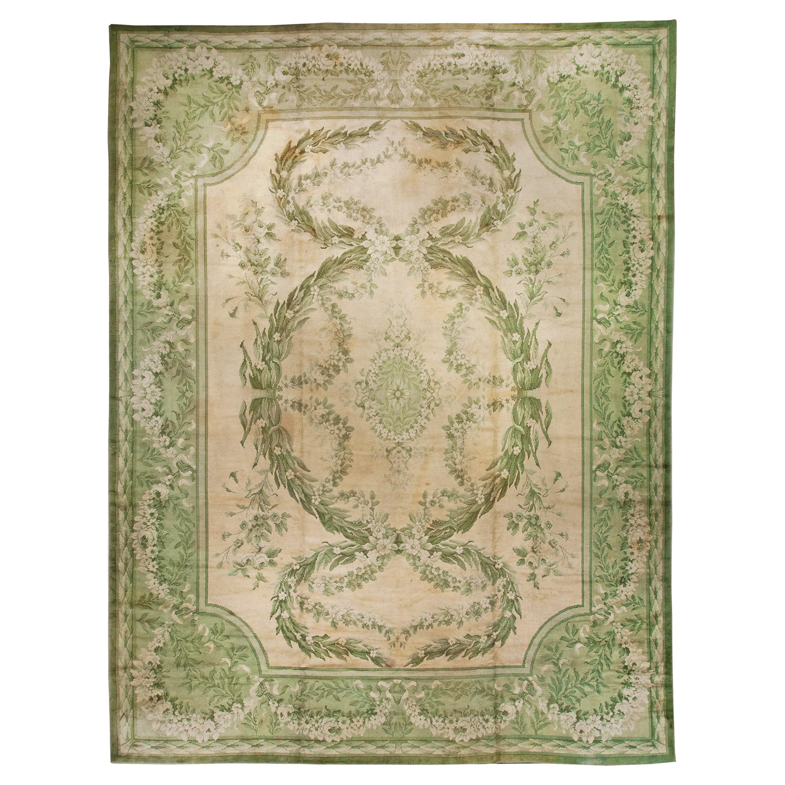 Doris Leslie Blau Antique Irish Donegal Rug