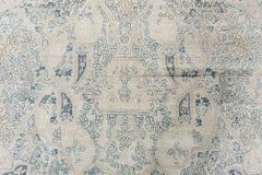 Doris Leslie Blau Antique Kirman Allover Light Gray Hand-Knotted Rug - c. 1900