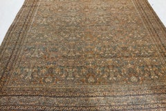 Doris Leslie Blau Antique Kirman Allover Pale Sand Hand-Knotted Rug - c. 1880