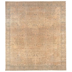 Doris Leslie Blau Antique North Indian Handmade Wool Rug