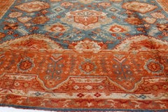 Tapis turc Oushak géométrique beige clair, de Doris Leslie Blau – vers 1900