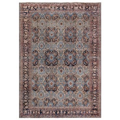 Doris Leslie Blau Tapis ancien surdimensionné en laine persane Bakhtiari